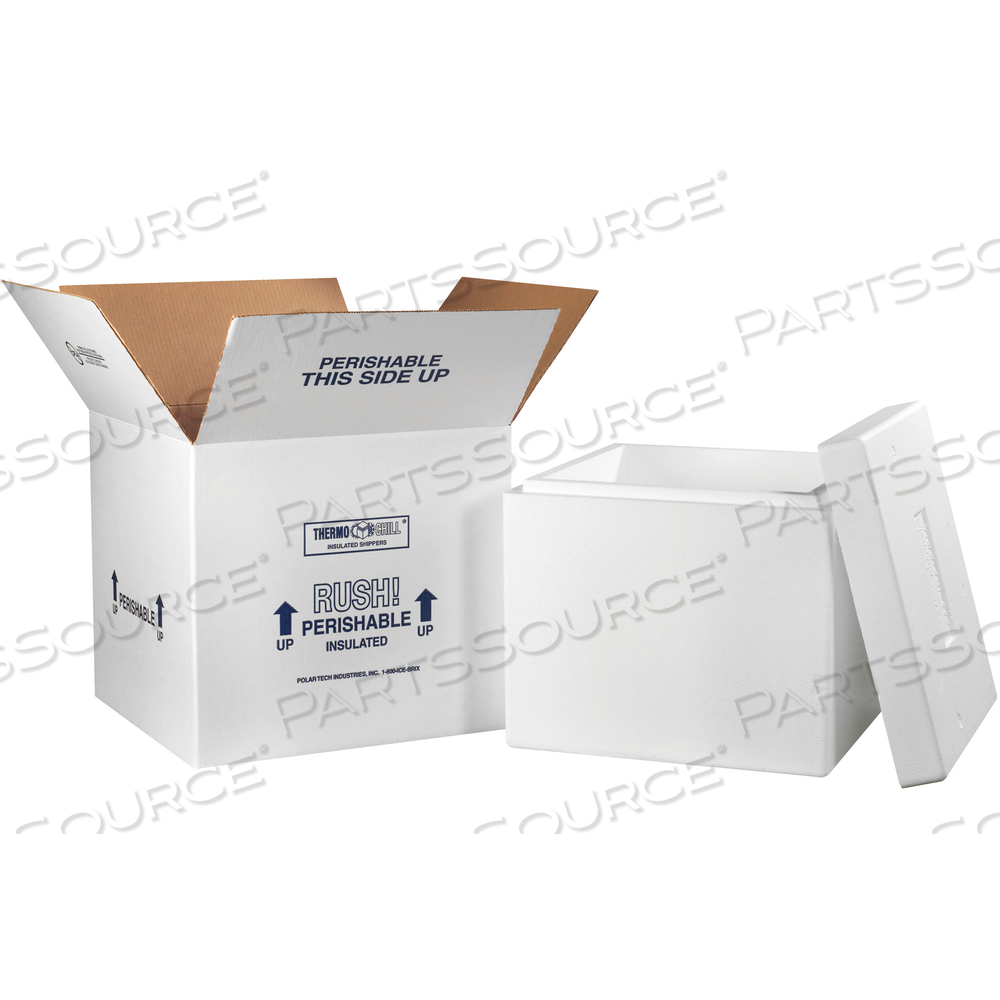 INSULATED SHIPPING KITS, 16 3/4" X 16 3/4" X 15", WHITE, 1/CASE by BOX Partners (Box Acquisitions, LLC)