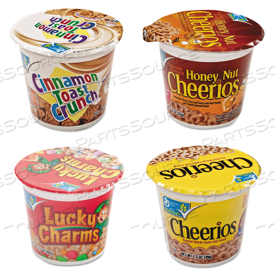 CHEERIOS BREAKFAST CEREAL, SINGLE-SERVE 1.3 OZ CUP by General Mills