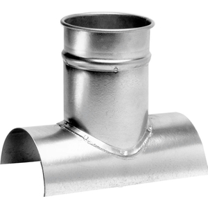 QF TAP IN 8"X4", 8" DIA, GALVANIZED STEEL by Nordfab LLC