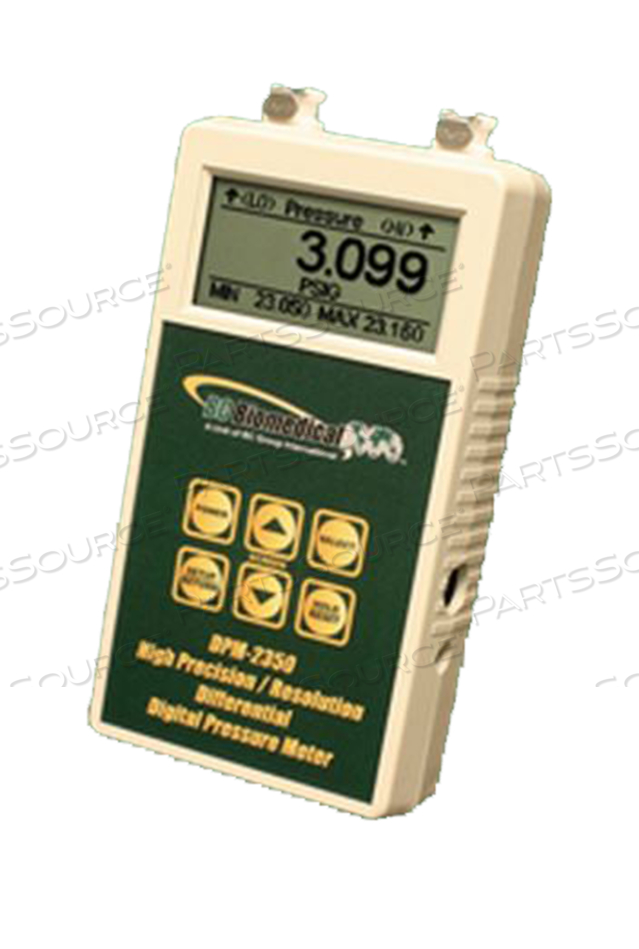 5 1/2 DIGIT DISPLAY DIGITAL PRESSURE METER, +/-0.05% FULL SCALE by BC Group International, Inc. (BC Biomedical) 5 1/2 DIGIT DISPLAY DIGITAL PRESSURE METER, +/-0.05% FULL SCALE by BC Group International, Inc. (BC Biomedical)