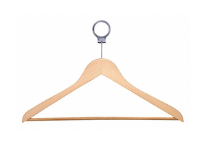 HOTEL SUIT HANGERS - MAPLE, 24/PK by Honey-Can-Do HOTEL SUIT HANGERS - MAPLE, 24/PK by Honey-Can-Do