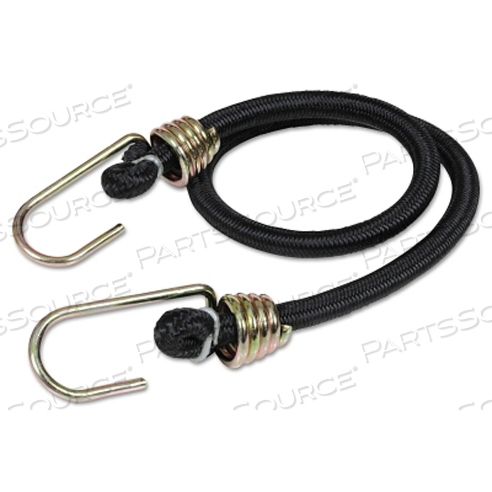 HEAVY-DUTY BUNGEE CORD, DICHROMATE HOOKS, 24 IN L by Keeper HEAVY-DUTY BUNGEE CORD, DICHROMATE HOOKS, 24 IN L by Keeper