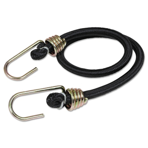 HEAVY-DUTY BUNGEE CORD, DICHROMATE HOOKS, 24 IN L by Keeper