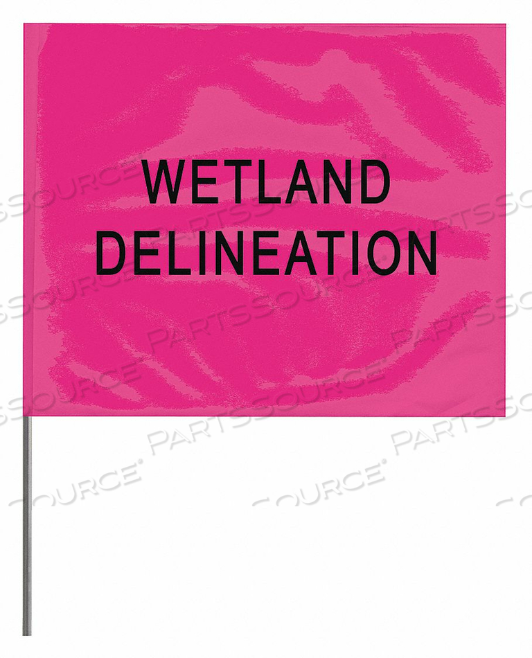 MARKING FLAG PINK GLO WATER PVC PK100 by Presco MARKING FLAG PINK GLO WATER PVC PK100 by Presco