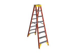 TWIN STEPLADDER FIBERGLASS IA 8FT T6200 by Werner