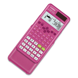 FX-300ES PLUS 2ND EDITION SCIENTIFIC CALCULATOR, 16-DIGIT LCD, PINK by Casio