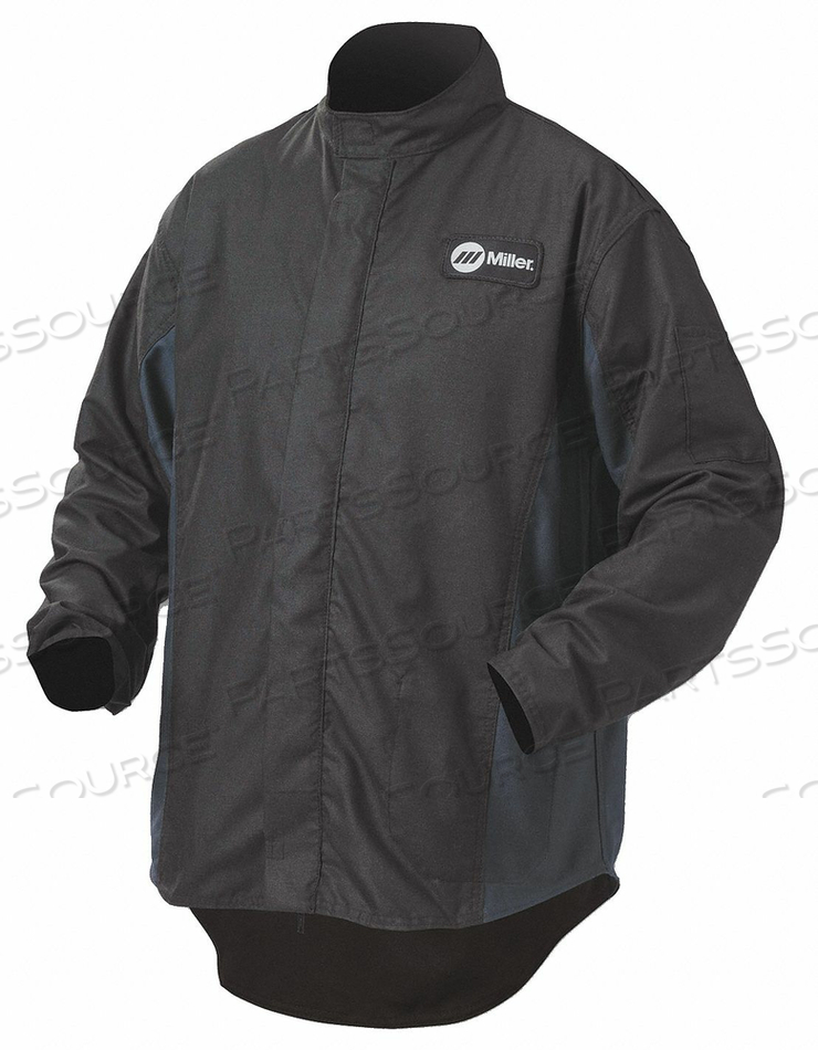 WELDING JACKET XL 30 BLACK/NAVY by Miller Electric WELDING JACKET XL 30 BLACK/NAVY by Miller Electric