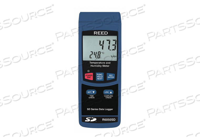 TEMPERATURE HUMIDITY METER LCD by Reed Instruments