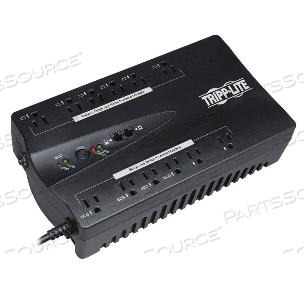 UPS 750VA 450W ECO GREEN BATTERY BACK UP 120V USB RJ11 TAA GSA by Tripp Lite