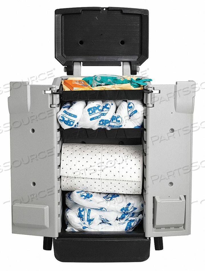 SPILL KIT OIL-BASED LIQUIDS GRAY by Brady Americas SPILL KIT OIL-BASED LIQUIDS GRAY by Brady Americas