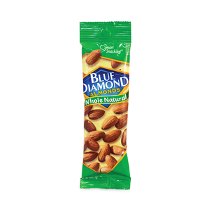 WHOLE NATURAL ALMONDS, 1.5 OZ BAG, 12 BAGS/BOX by Blue Diamond