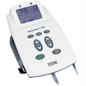 METTLER SONICATOR 740 PORTABLE THERAPEUTIC ULTRASOUND UNIT WITH 5 CM APPLICATOR by Fabrication Enterprises