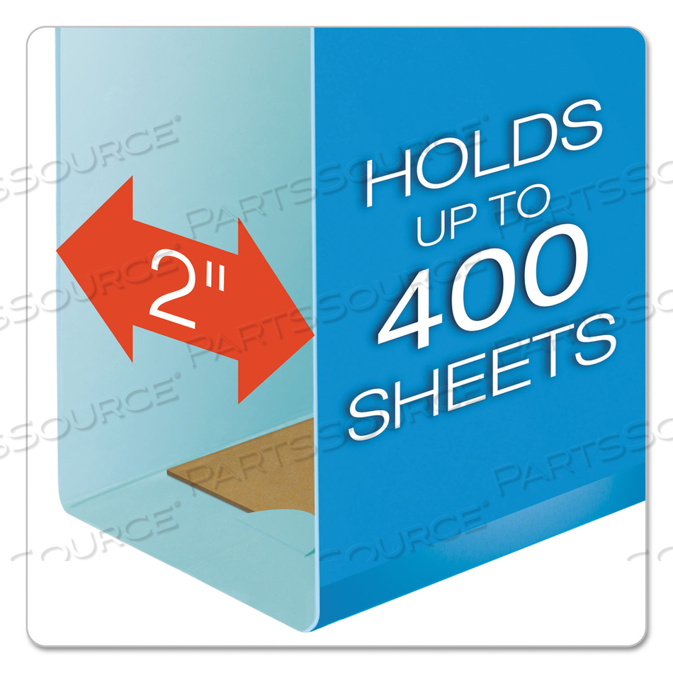 EXTRA CAPACITY REINFORCED HANGING FILE FOLDERS WITH BOX BOTTOM, 2" CAPACITY, LEGAL SIZE, 1/5-CUT TABS, ASSORTED COLORS by Esselte Pendaflex Corp. EXTRA CAPACITY REINFORCED HANGING FILE FOLDERS WITH BOX BOTTOM, 2" CAPACITY, LEGAL SIZE, 1/5-CUT TABS, ASSORTED COLORS by Esselte Pendaflex Corp.