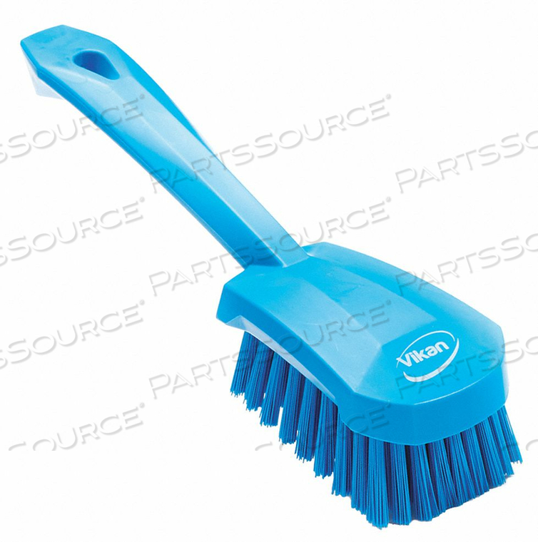VIKAN SHORT HANDLE SCRUBBING BRUSH- STIFF, BLUE by Vikan