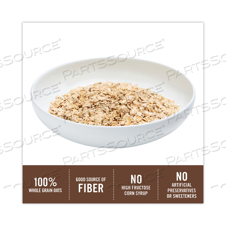 INSTANT OATMEAL, MAPLE AND BROWN SUGAR, 1.51 OZ PACKET, 40 COUNT BOX 