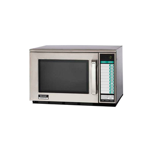 COMMERCIAL MICROWAVE OVEN, 2100 WATT, S/S, 20-1/8"W X 18-1/2"H X 13-1/4"D by Sharp Electronics Corporation