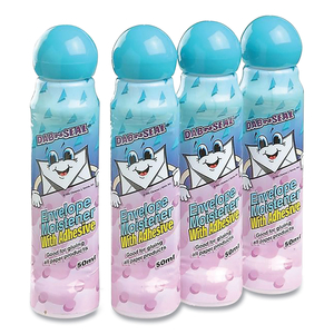 DAB N' SEAL ENVELOPE MOISTENER WITH ADHESIVE, 1.69 OZ by Quality Park Products DAB N' SEAL ENVELOPE MOISTENER WITH ADHESIVE, 1.69 OZ by Quality Park Products