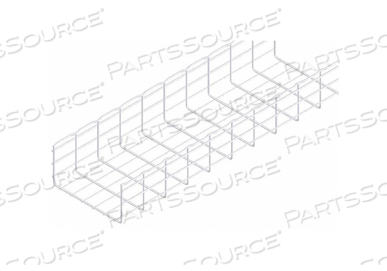 WIRE MESH CABLE TRAY 12X6IN 10 FT by Cablofil WIRE MESH CABLE TRAY 12X6IN 10 FT by Cablofil
