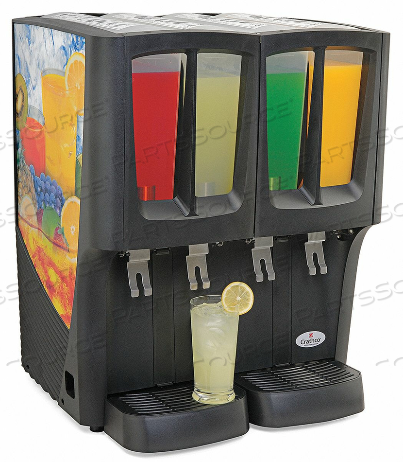 COLD BEVERAGE DISPENSER PREMIX 4 BOWLS 