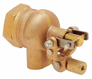 FLOAT VALVE 1-1/2IN. LF BRASS PIPE MOUNT by Bob