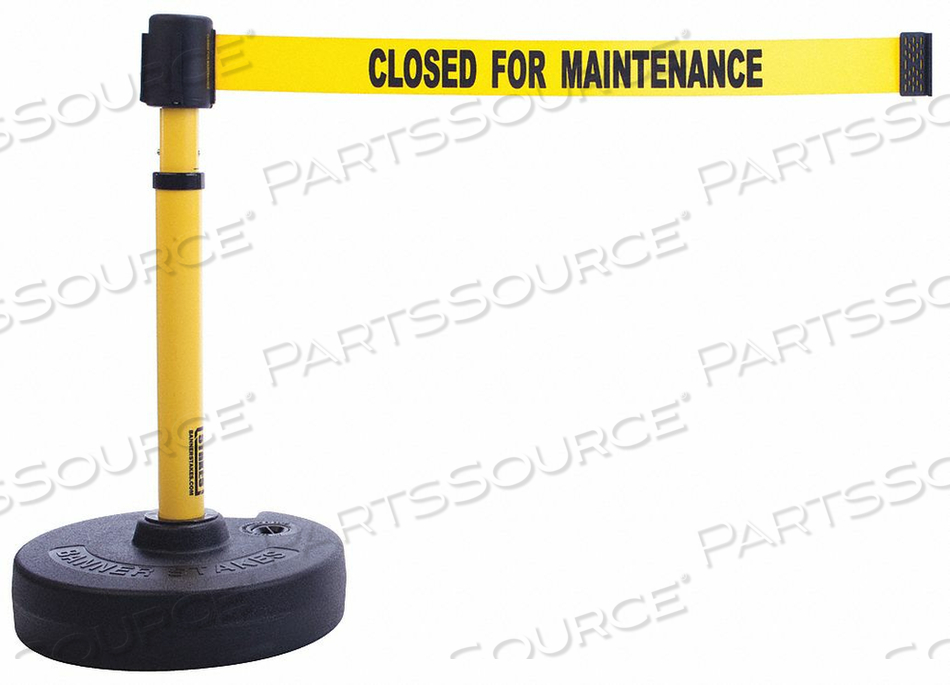 BARRIER SYSTEM CLOSED FOR MAINTENANCE by Banner Stakes