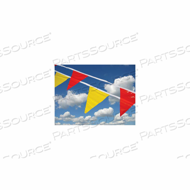 PENNANT FLAGS - YELLOW by National Marker Company