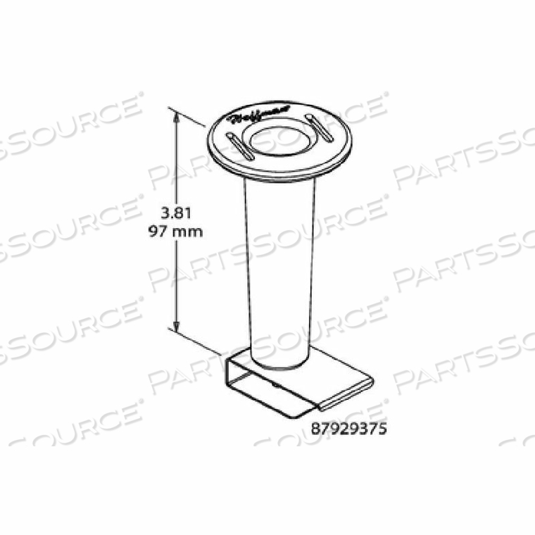 CBL RUNWAY DIV SPOOL KIT (10), STEEL/ZINC 