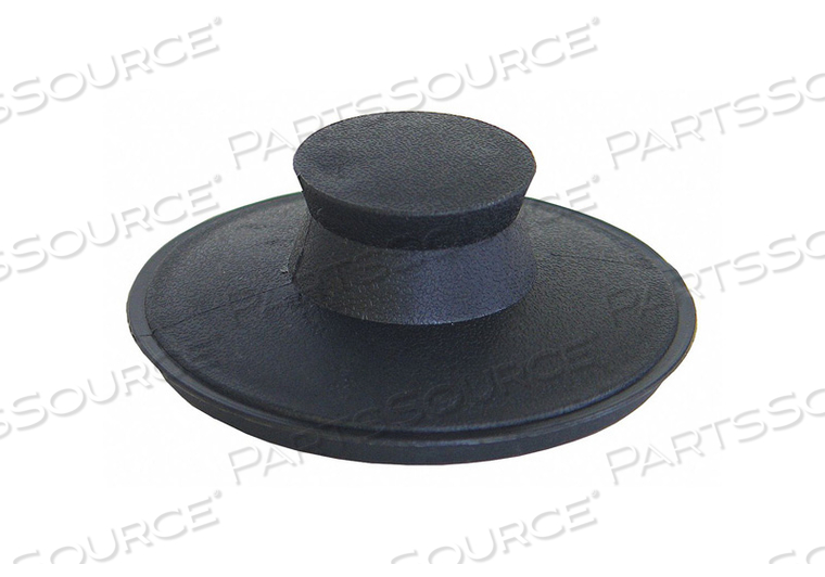 STOPPER DISPOSER BLACK/PLASTIC RUBBER by Kissler