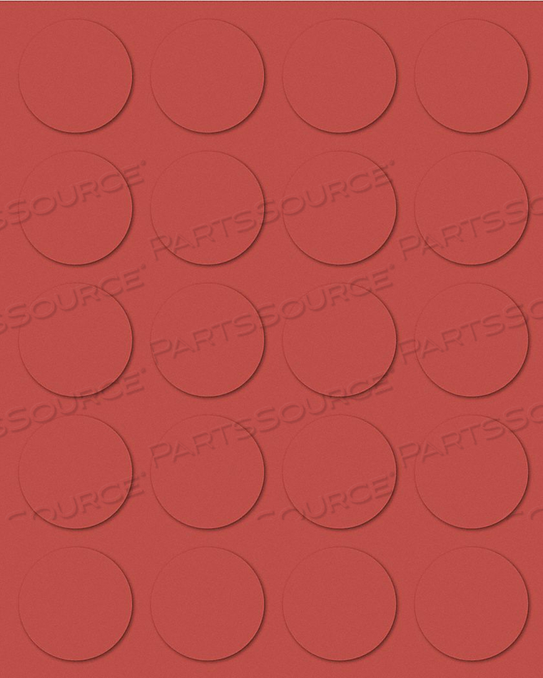 MAGNETIC ROUND INDICATORS RED PK20 by Magna Visual