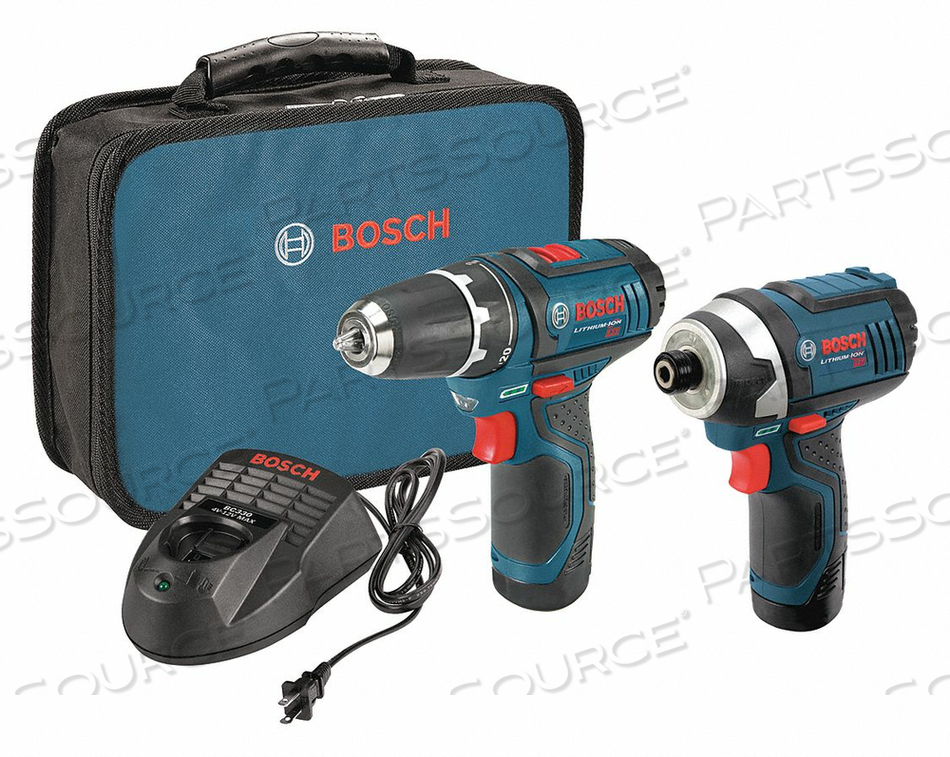 CORDLESS COMBINATION KIT 2 TOOLS 12.0V 