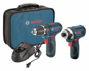 CORDLESS COMBINATION KIT 2 TOOLS 12.0V by Bosch Tools