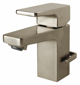 STRAIGHT BRUSHED NICKEL SPEAKMAN KUBOS by Speakman