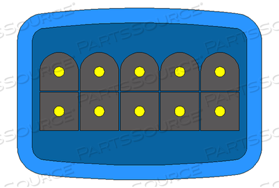 3/5 LEADS 12 PIN ADULT/PEDIATRIC ECG CABLE 
