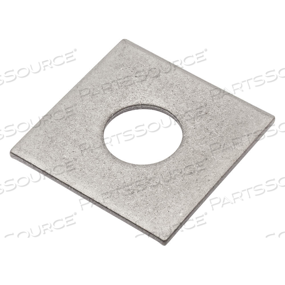 SQUARE WASHER, FOR SCREW SIZE 3/4 IN, STAINLESS STEEL, NOT GRADED, PLAIN, 0.813 IN IN DIA by Approved Vendor