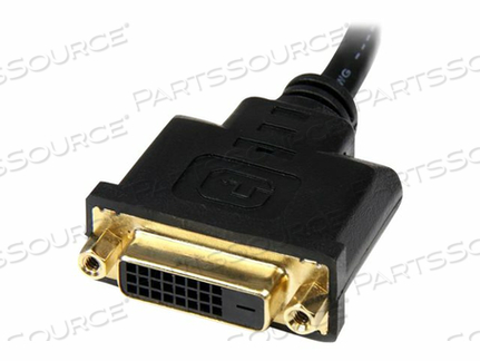 8 IN HDMI TO DVI-D VIDEO CABLE ADAPTER - HDMI MALE TO DVI FEMALE by StarTech.com Ltd.