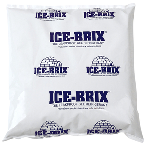 COLD PACKS 6-1/4X6X1 PK18 by Ice-Brix