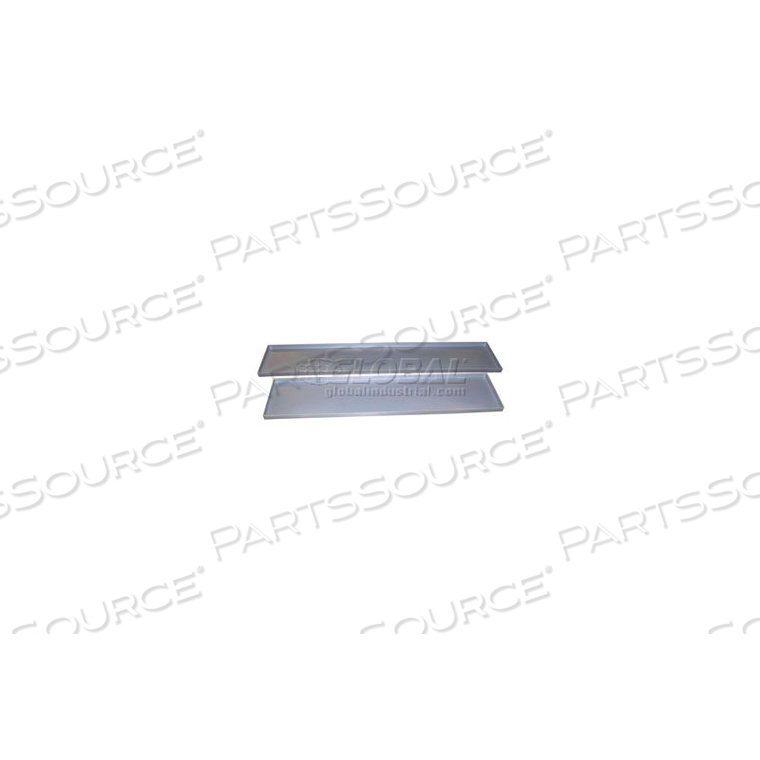 ROTATIONALLY MOLDED PLASTIC TRAY 64-1/2X12-1/2X1-1/2 GRAY by Bayhead Products ROTATIONALLY MOLDED PLASTIC TRAY 64-1/2X12-1/2X1-1/2 GRAY by Bayhead Products