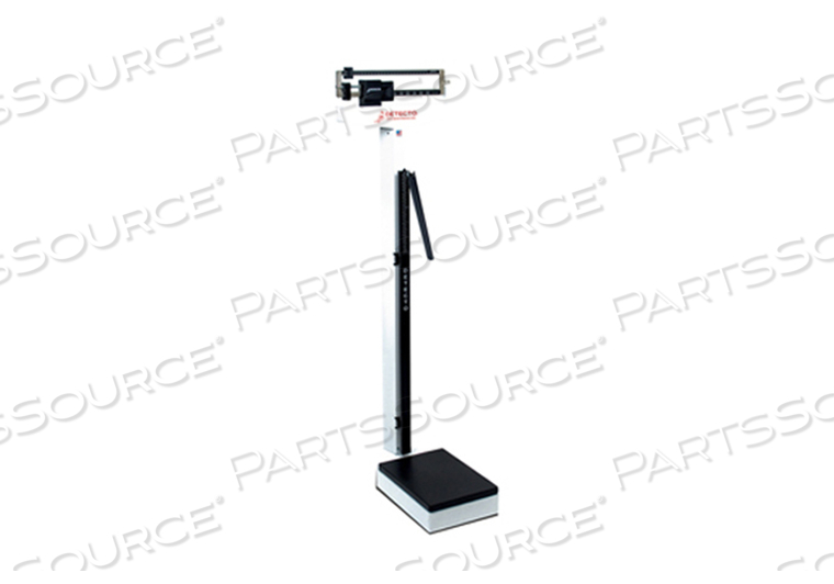 PHYSICIAN’S SCALE, WEIGH BEAM, 400 LB X 4 OZ, HEIGHT ROD by Detecto Scale / Cardinal Scale