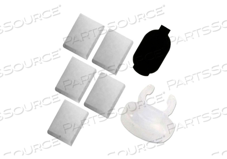 AIR INLET FILTER WITH COVER & NEB BRACKET FOR TRAVELER PORTABLE NEBULIZER COMPRESSORS by Drive/DeVilbiss Healthcare, Inc