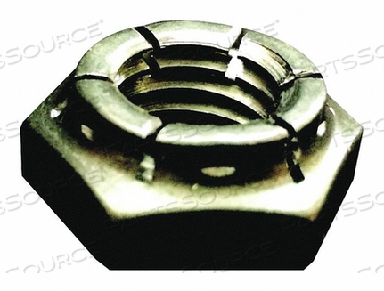 LOCK NUT #8-32 GR 2 STEEL PLAIN PK200 by Flexloc