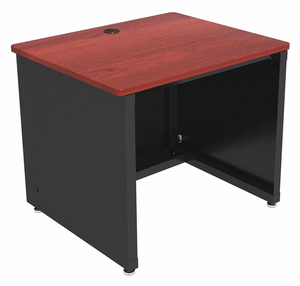 ENCLOSED DESK CD SERIES 36 W CHERRY TOP by Versa Products, Inc.