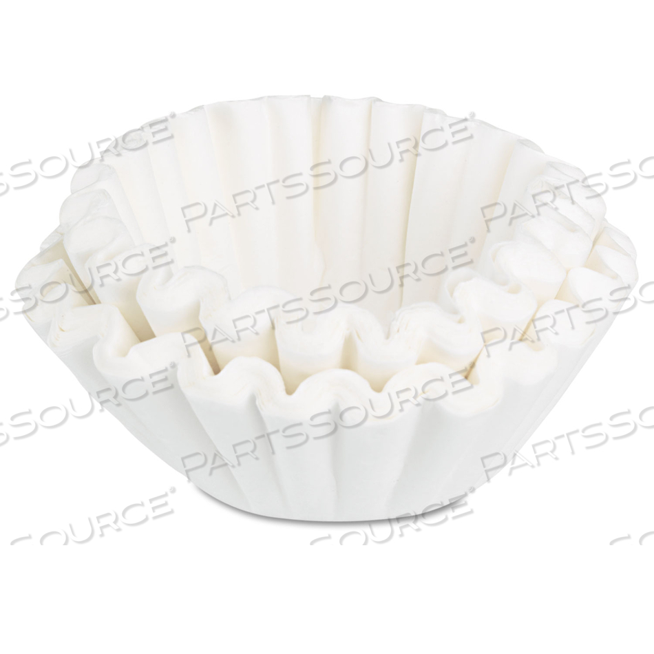 COFFEE FILTERS, 8 TO 12 CUP SIZE, FLAT BOTTOM by Bunn