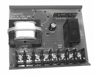 TRACK MOUNT LEVEL CONTROL 1 RELAY 240VAC by Lumenite Control Technology, Inc.