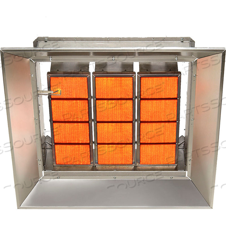 NATURAL GAS HEATER INFRARED CERAMIC, 120000 BTU by Sunstar Heating Products Inc NATURAL GAS HEATER INFRARED CERAMIC, 120000 BTU by Sunstar Heating Products Inc