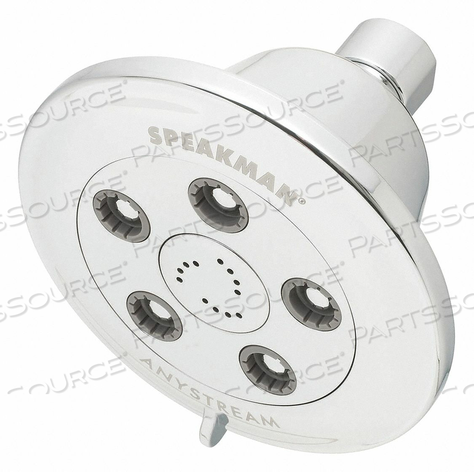 SHOWER HEAD PLASTIC MATERIAL 9-15/32 H by Speakman SHOWER HEAD PLASTIC MATERIAL 9-15/32 H by Speakman