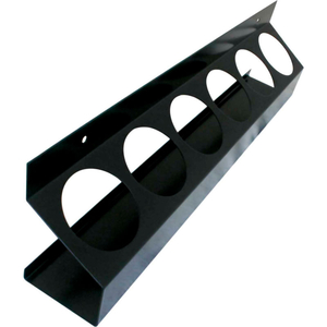 TOW-RAX 6 CAN ALUMINUM BLACK AEROSOL HOLDER, 5-1/2"H X 3-1/4"W X 21-1/2"L by Phoenix USA, Inc.