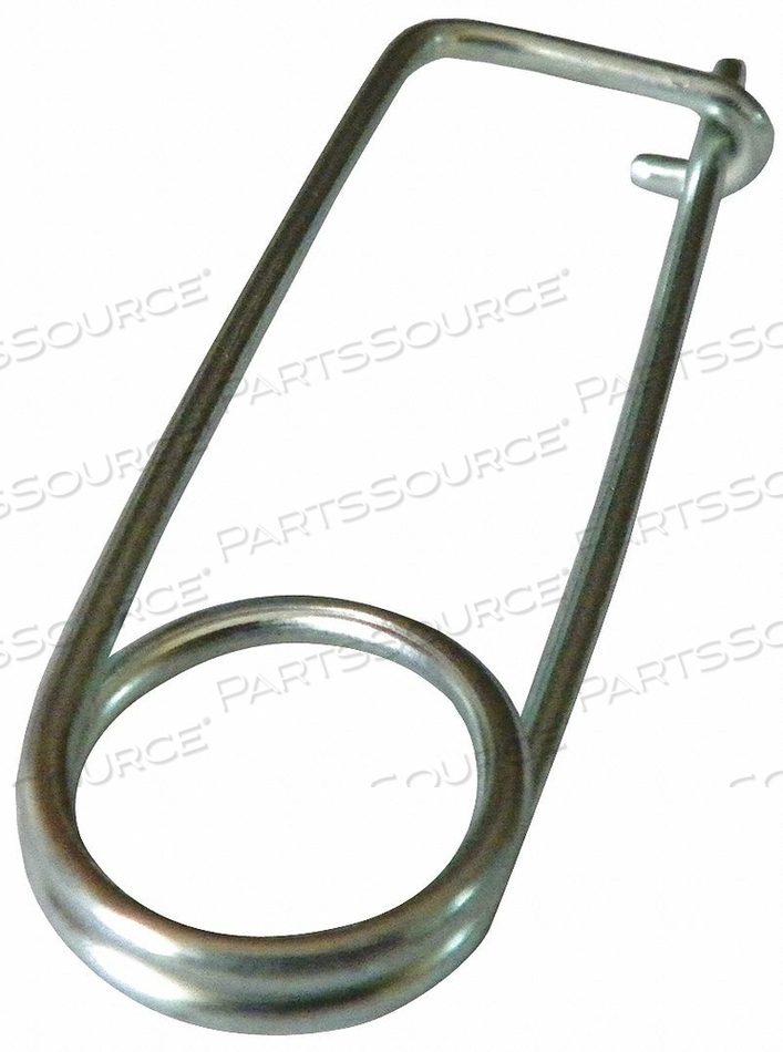 SAFETY PIN,1 9/16 IN L,0.047 IN DIA, COILED TENSION, INCH, 3/64 IN PIN DIA, STEEL by Fabory SAFETY PIN,1 9/16 IN L,0.047 IN DIA, COILED TENSION, INCH, 3/64 IN PIN DIA, STEEL by Fabory