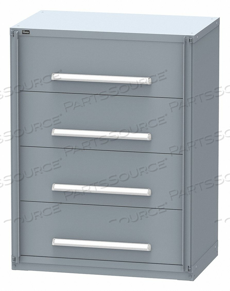 WEAPON STORAGE CABINET 4 DRAWERS 59 H by Stanley Vidmar