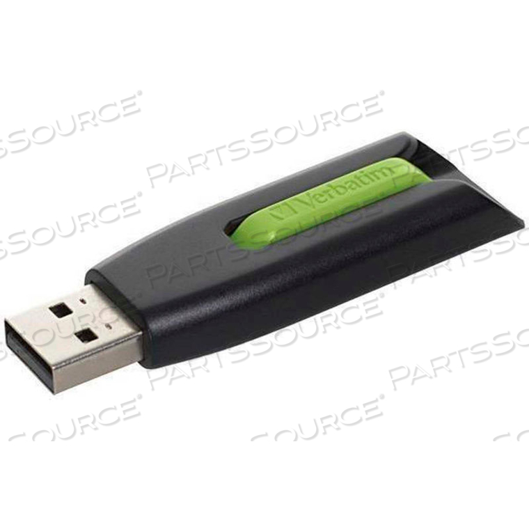 STORE 'N' GO V3 USB 3.0 FLASH DRIVE, 16 GB, GREEN 