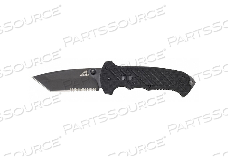 FOLDING KNIFE TANTO 3-13/16 IN L BLACK by Gerber Tools FOLDING KNIFE TANTO 3-13/16 IN L BLACK by Gerber Tools